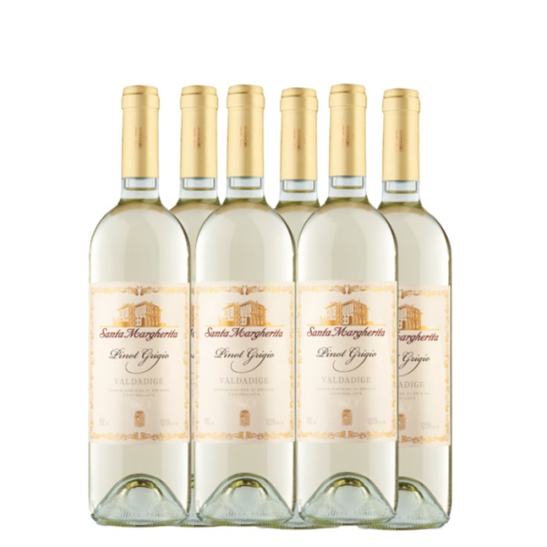 SANTA MARGHERITA PINOT GRIGIO 12%VOL 750ml 6pcs