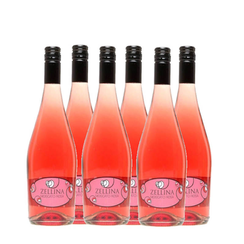 ANSELMI ZELLINA MOSCATO ROSA 10.5%VOL 750ml 6pcs