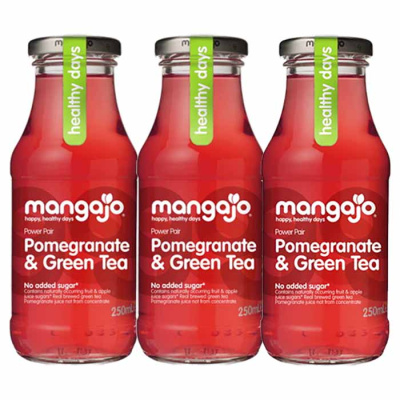 MANGAJO POMEGRANATE GREEN TEA 250ml 3pcs