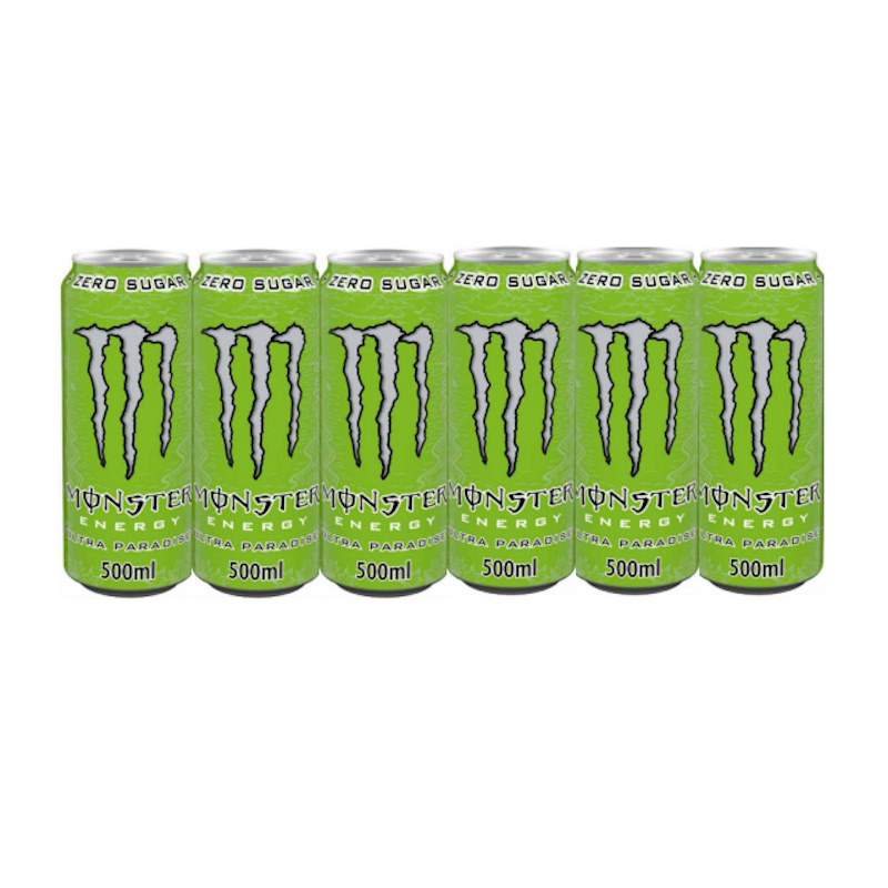 MONSTER ENERGY ULTRA PARADISE ZERO SUGAR 6x500ml