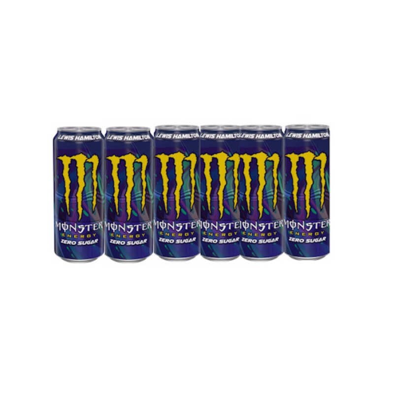 MONSTER ENERGY LEWIS HAMILTON 0% 6x500ml