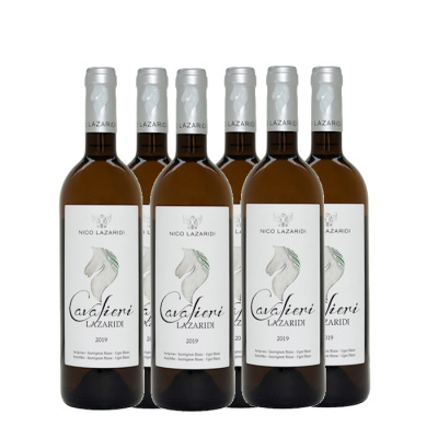 NICO LAZARIDI CAVALIERI WHITE WINE 750ml 6pcs