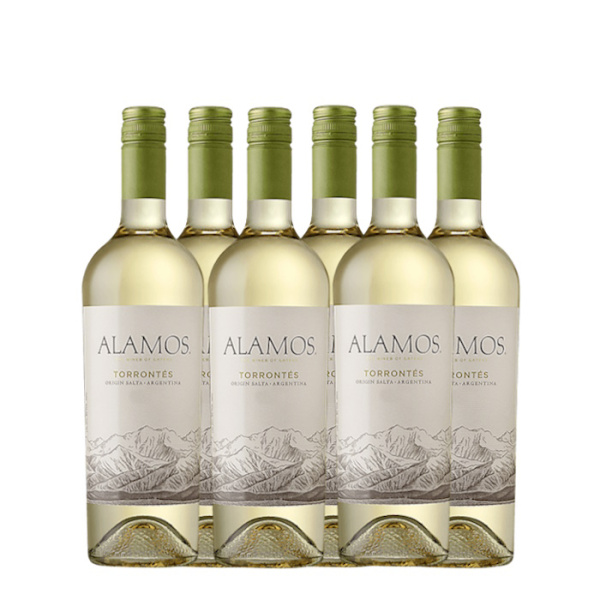 ALAMOS TORRONTES FROM ARGENTINA 13.5%VOL 750ml 6pcs