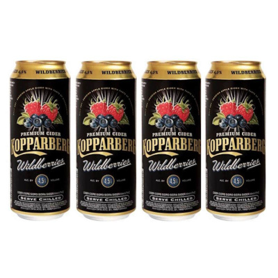 KOPPARBERG CIDER WILD BERRIES 4x500ml