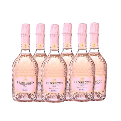 CASTELMARE PROSECCO ROSE EXTRA DRY 750ML BIO 6PCS