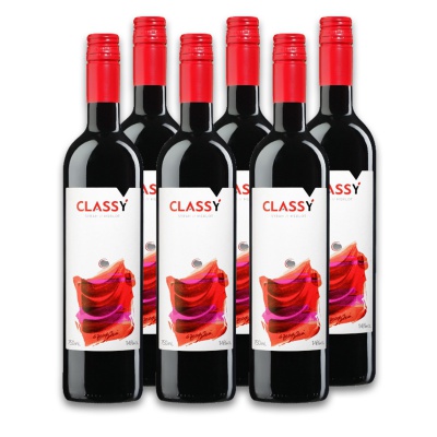ΣΤΡΟΦΙΛΙΑ Classy Οίνος Ερυθρός 14%VOL 750ml 6τεμ.