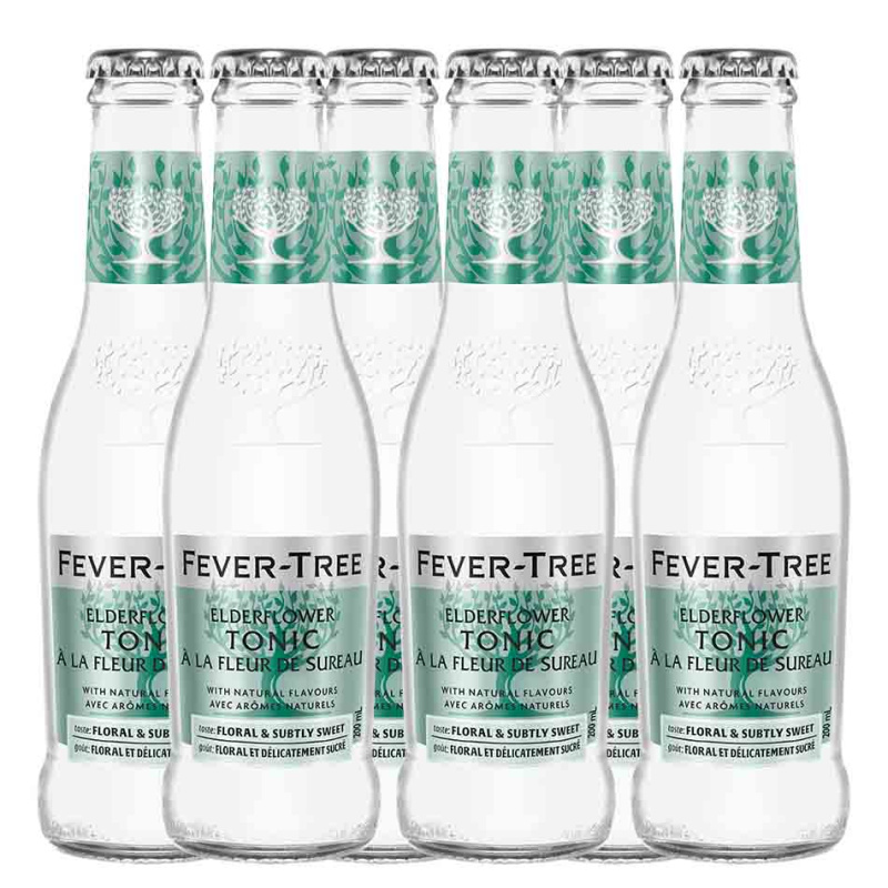 FEVER-TREE ELDERFLOWER TONIC 6x200ml