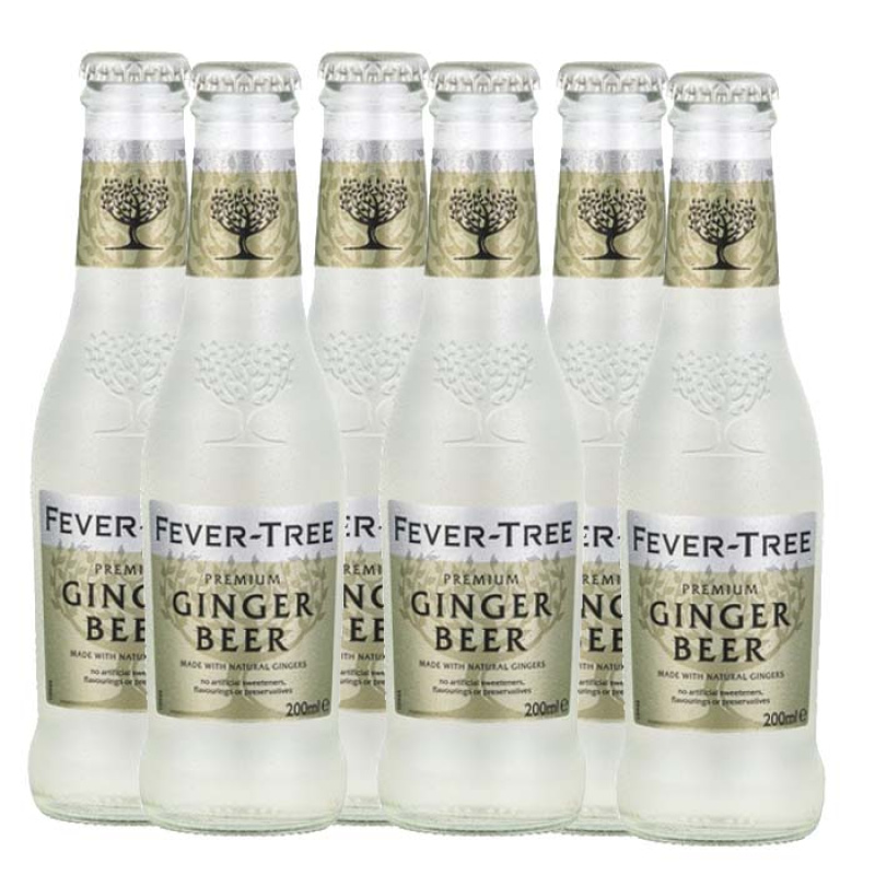 FEVER TREE GINGER BEER 6x200ml