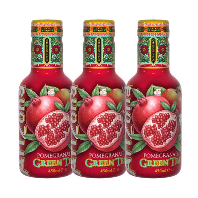 ARIZONA GREEN TEA POMEGRANTE 450ml 3pcs