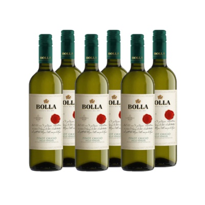 BOLLA PINOT GRIGIO REAL CASA PINOT GRIGIO 12%VOL 750ml 6pcs