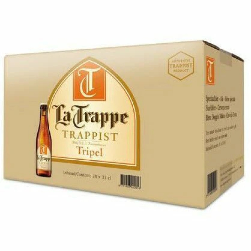 LA TRAPPE TRIPEL BOTTLE 8%vol 24x330ml