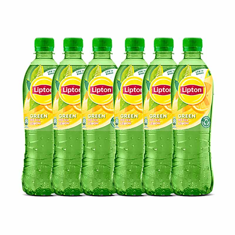 LIPTON GREEN LEMON ZERO SUGAR 6x500ml