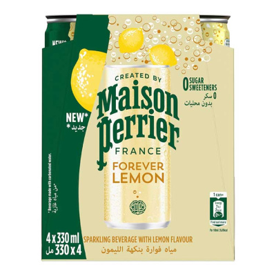 MAISON PERRIER FOREVER LEMON 330ml 4pcs