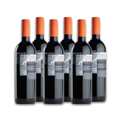 ΣΠΥΡΟΠΟΥΛΟΣ Ορεινός Οίνος Ερυθρός 12%VOL 750ml 6τεμ