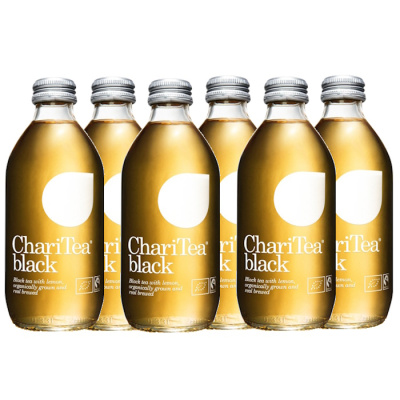 CHARI TEA BLACK BIO 330ml 6pcs