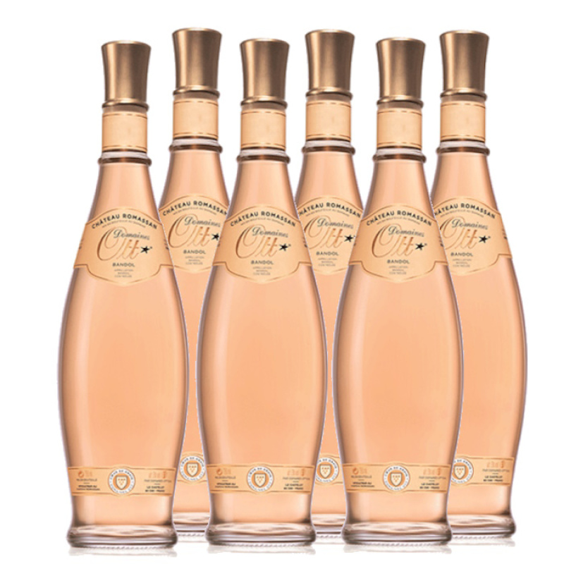 DOMAINES OTT BANDOL ROSE 13.5%VOL 750ml 6pcs