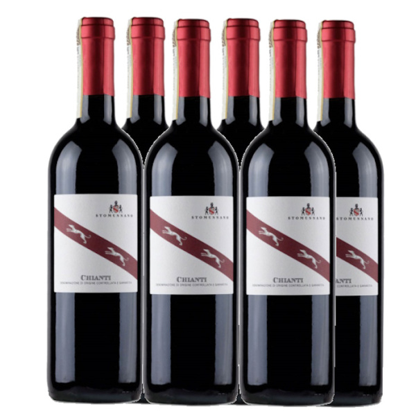 STOMENNANO CHIANTI WINE ROSSO 13,5% 750ML 6pcs