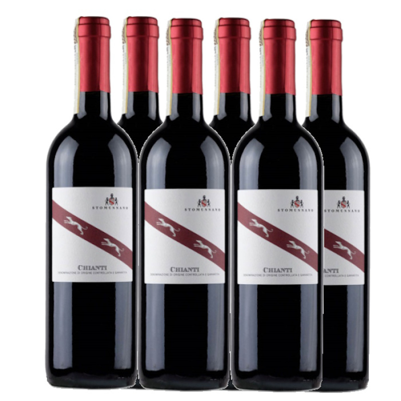 STOMENNANO CHIANTI WINE ROSSO 13,5% 750ML 6pcs