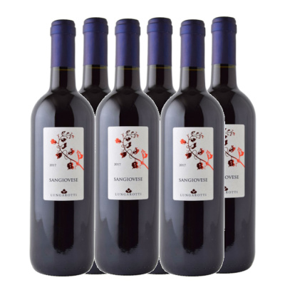 LUNGAROTTI UMBRIA SANGIOVESE 13,5% 750ML 6pcs