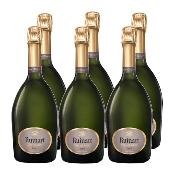 RUINART "R" BRUT 12%VOL 750ml 6pcs