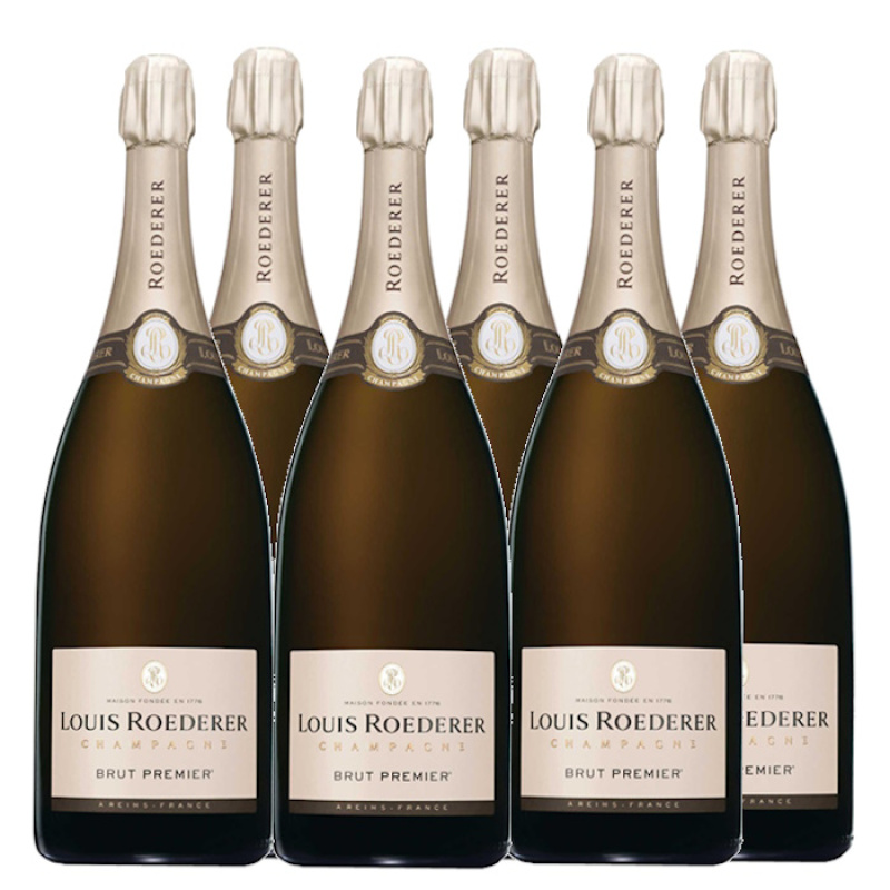 LOUIS ROEDERER BRUT PREMIER 12%VOL 750ml 6pcs