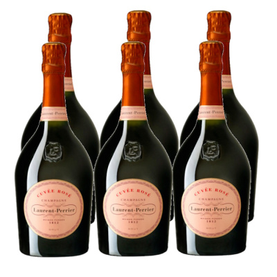 LAURENT PERRIER CUVEE ROSE 12% 750ml 6pcs