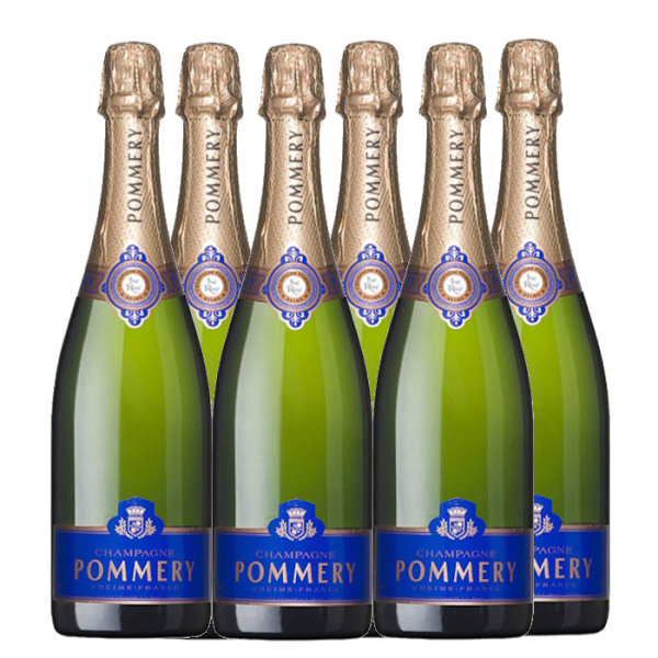 POMMERY BRUT ROYAL 12.5%VOL 750ml 6pcs