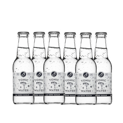 THREE CENTS TONIC WATER ZERO 6x200ml