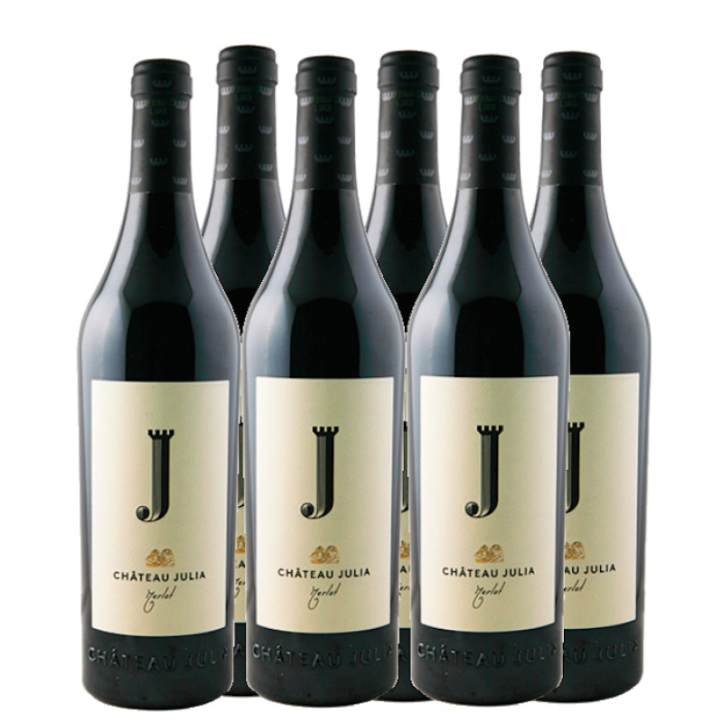 COSTA LAZARIDI CHATEAU JULIA MERLOT 15%VOL 750ml 6pcs