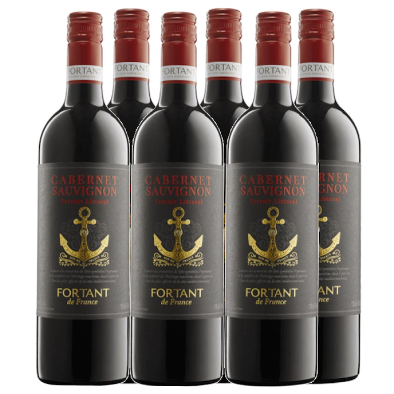 FORTANT DE FRANCE CABERNET SAUVIGNON 750ml 6pcs