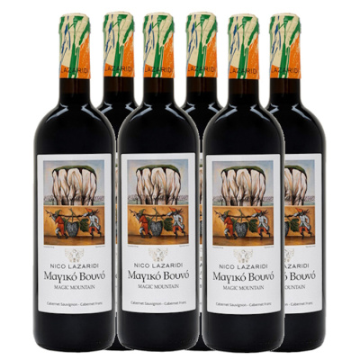 NICO LAZARIDI MAGIC MOUNTAIN RED WINE 14.5%VOL 750ml 6pcs