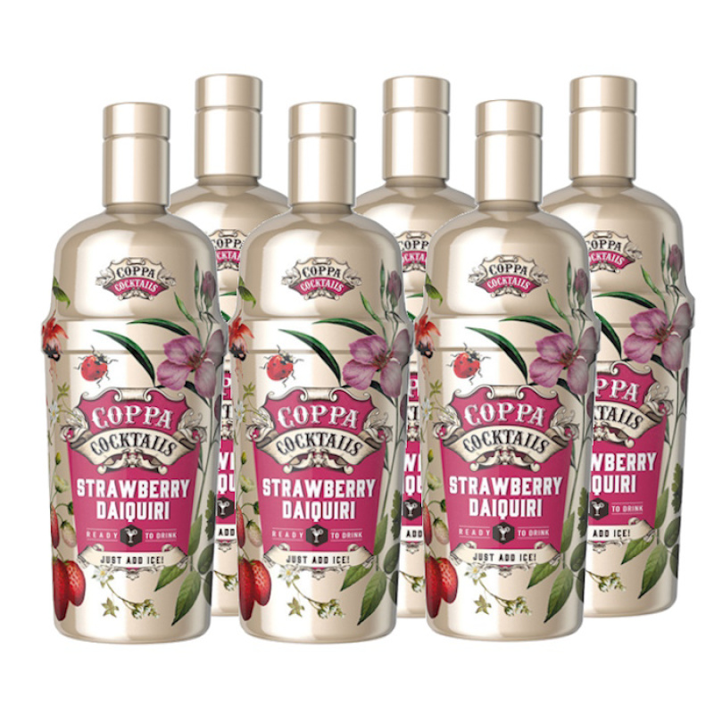 COPPA COCKTAILS STRAWBERRY DAQUIRI 700ml 6pcs