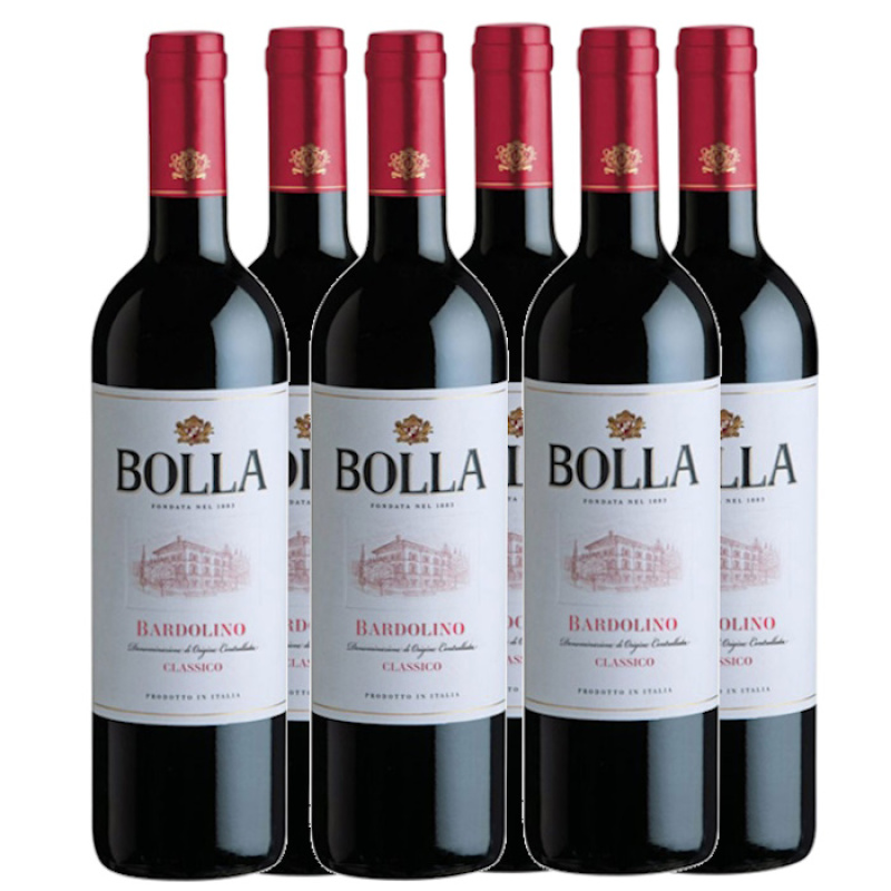 BOLLA BARDOLINO CLASSICO 12%VOL 750ml 6pcs