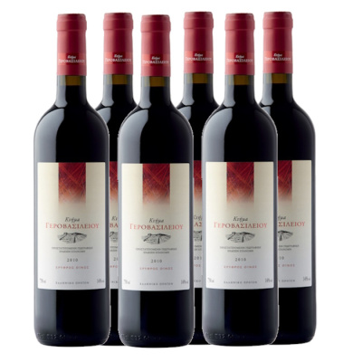 GEROVASSILIOU ESTATE RED WINE 14%VOL 750ml 6pcs