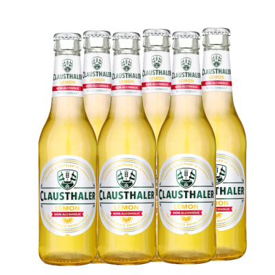 CLAUSTHALER LEMON BEER NON ALCOHOLIC 330ml 6pcs