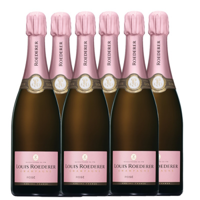 LOUIS ROEDERER BRUT VINTAGE ROSE 2016 12,5%VOL 750ml 6pcs