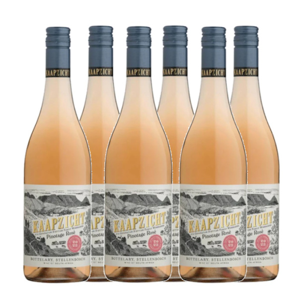 KAAPZICH PINOTAGE ROSE WINE 13%VOL 750ml 6pcs