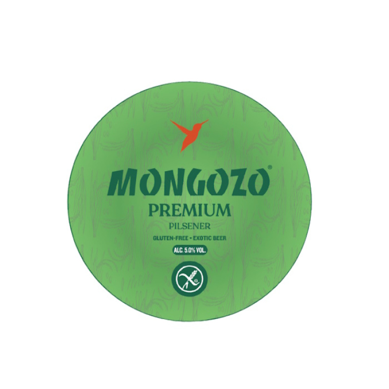 MONGOZO BEER GLUTEN FREE PREMIUM PILSNER 5.0%VOL 24x330ml