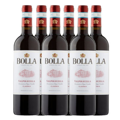 BOLLA VALPOLICHELA RED 12.5%VOL 750ml 6pcs