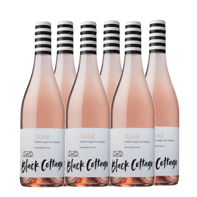 BLACK COTTAGE ROSE NEW ZEALAND 750ml 6pcs