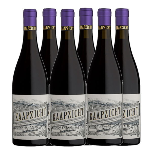 KAAPZICH SKRAALHANS PINOTAGE RED WINE 13%VOL 750ml 6pcs