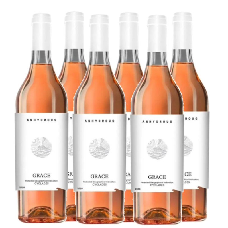 ANHYDROUS GRACE ROSE WINE 12.5%VOL 750ml 6pcs