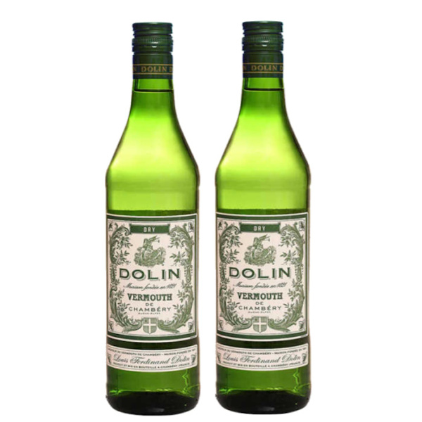 DOLIN VINTAGE DRY VERMOUTH 17.5%VOL 750ml 2pcs