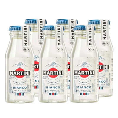 MARTINI BIANCO 15%VOL 6x60ml