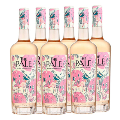 THE PALE ROSE BY SACHA LICHINE PAYS DU VAR 12.5%VOL. 750ml 6pcs