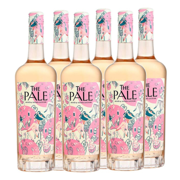 THE PALE ROSE BY SACHA LICHINE PAYS DU VAR 12.5%VOL. 750ml 6pcs