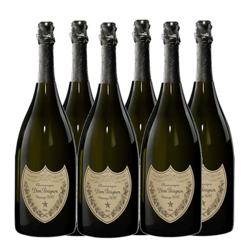 DOM PERIGNON BRUT VINTAGE 2012 12.5%VOL 750ml 6pcs