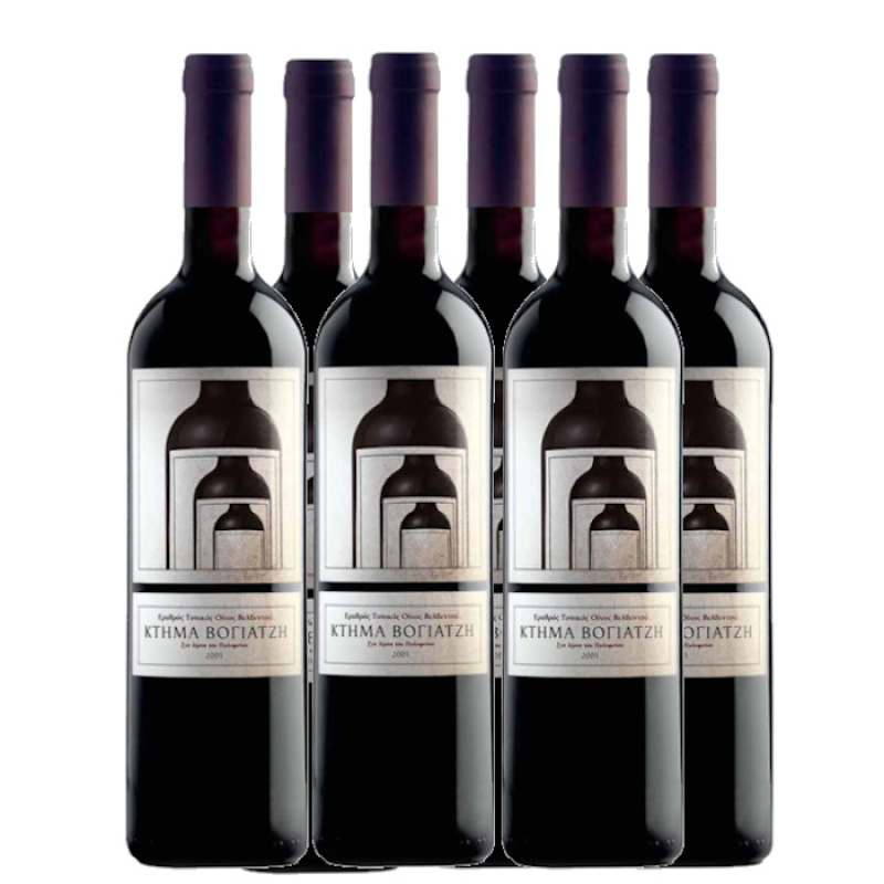 KTIMA VOYATZI THREE WISHES RED WINE 13%VOL 750ml 6pcs