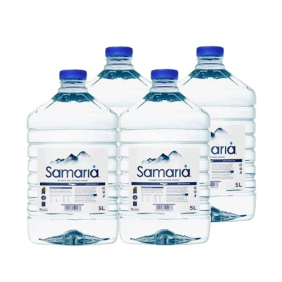 SAMARIA BOTTLED WATER 5lt 4pcs