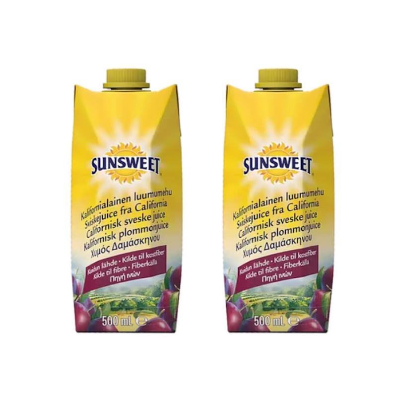 SUNSWEET PLUM JUICE 500ml 2pcs